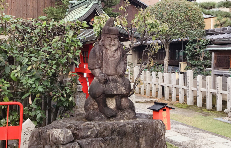 京都えびす神社の寄進えびす様