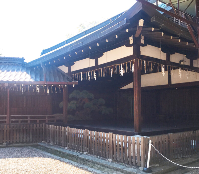 御香宮神社の能舞台