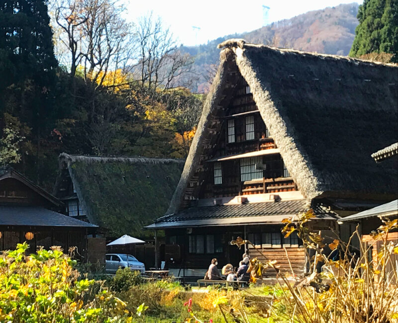 ひなびた景観が魅力の五箇山菅沼合掌造り集落