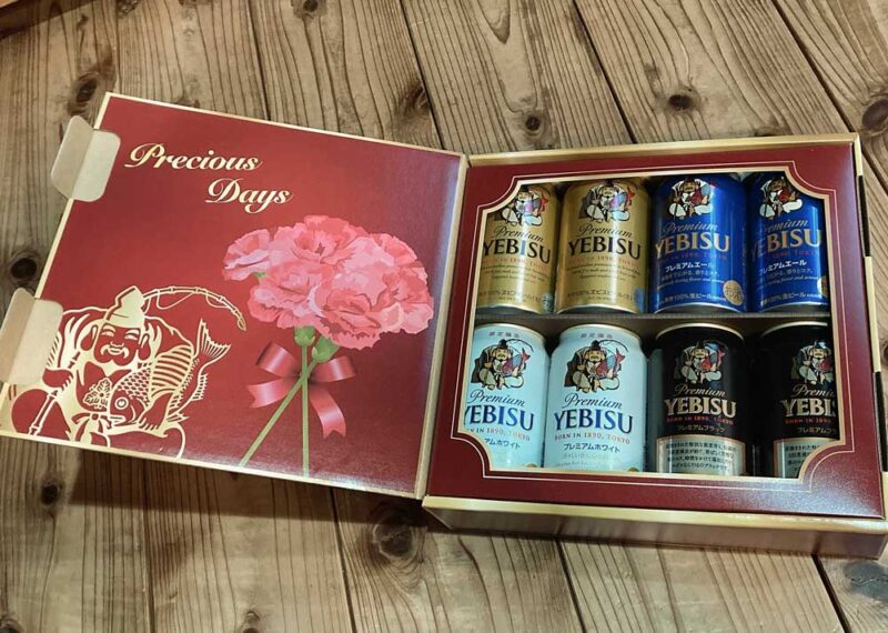 エビスビール母の日パッケージ