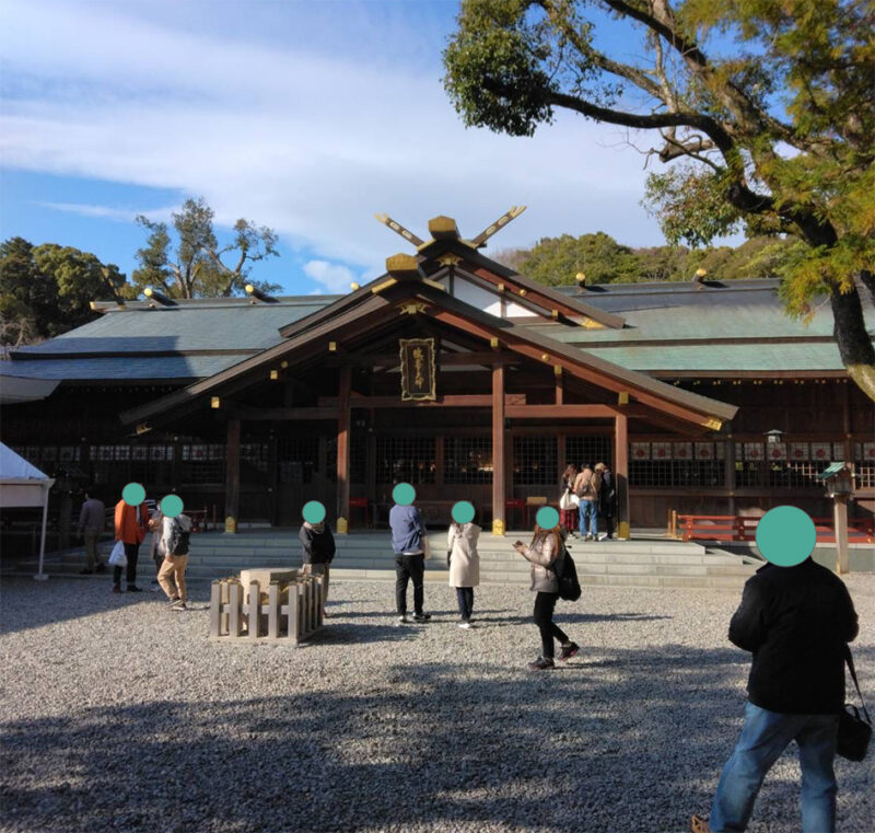 猿田彦神社の本殿
